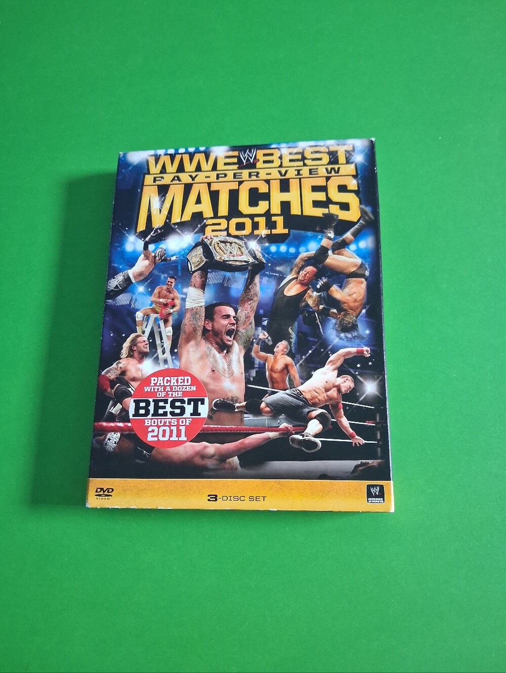 WWE Wrestling Best Pay-Per-View Matches 2011 3-Disc DVD Set 7,5 hours